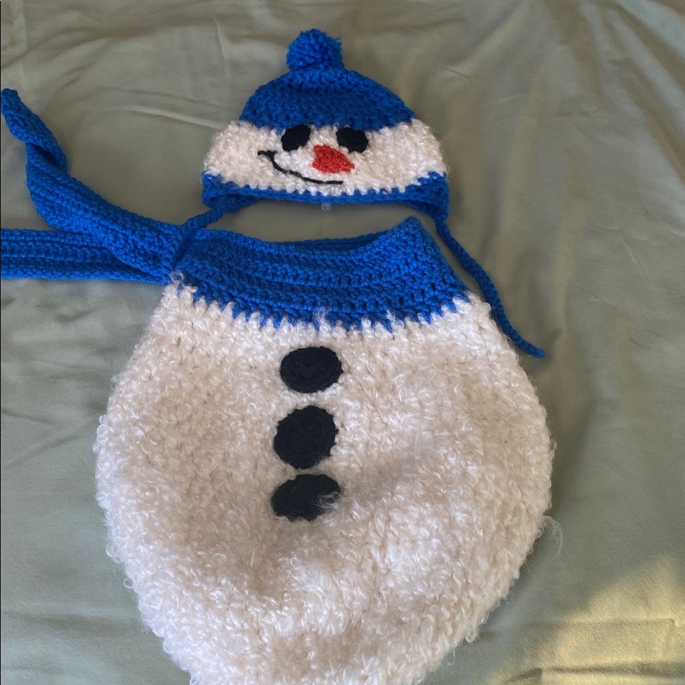 Baby Christmas snowman